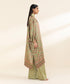 2 Piece - Printed Satin Suit